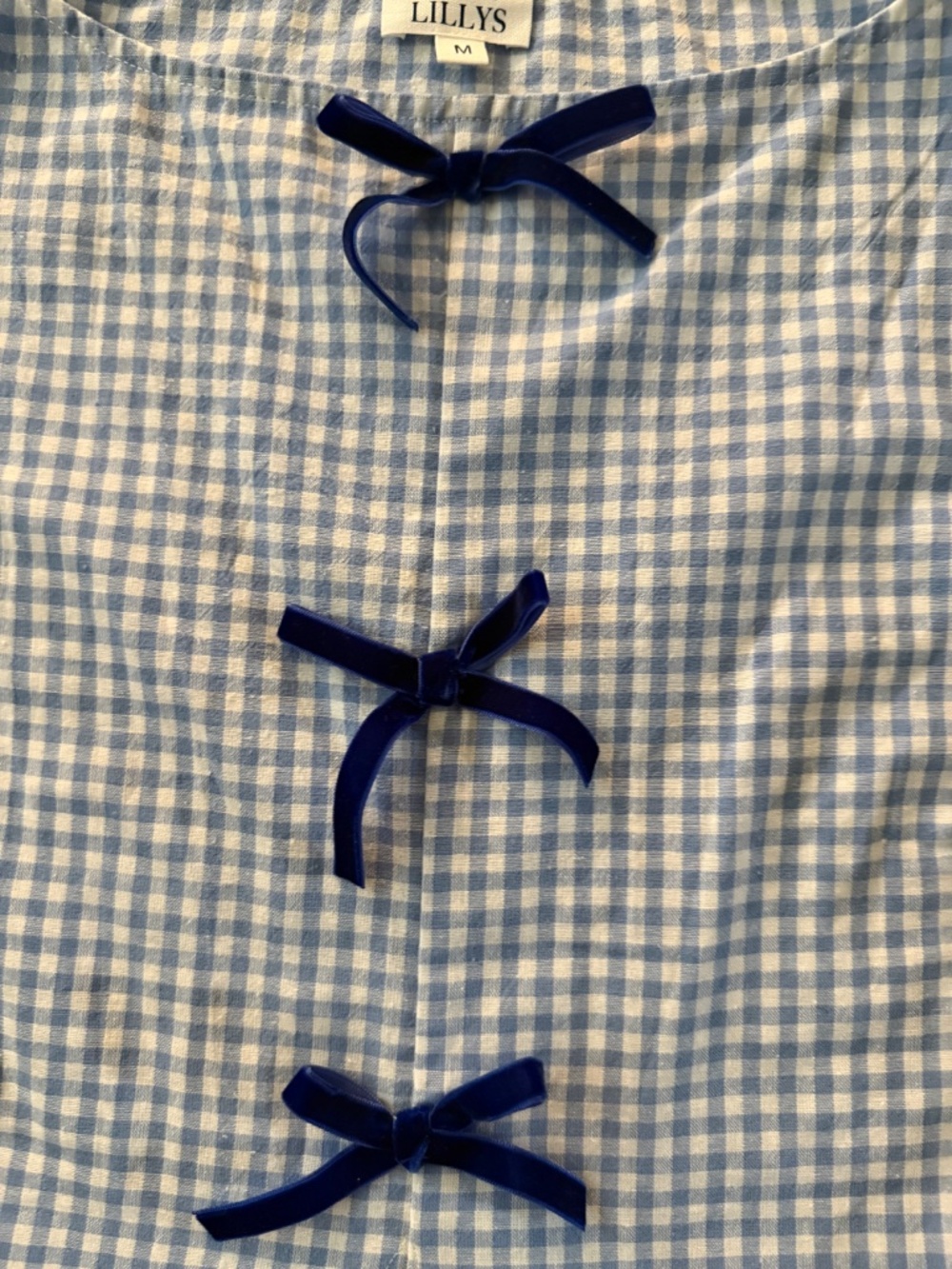 Cocolillys Penelope Top - Blue - Medium NWOT - Picture 3 of 3
